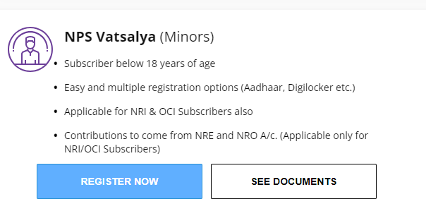 nps vatsalya minor